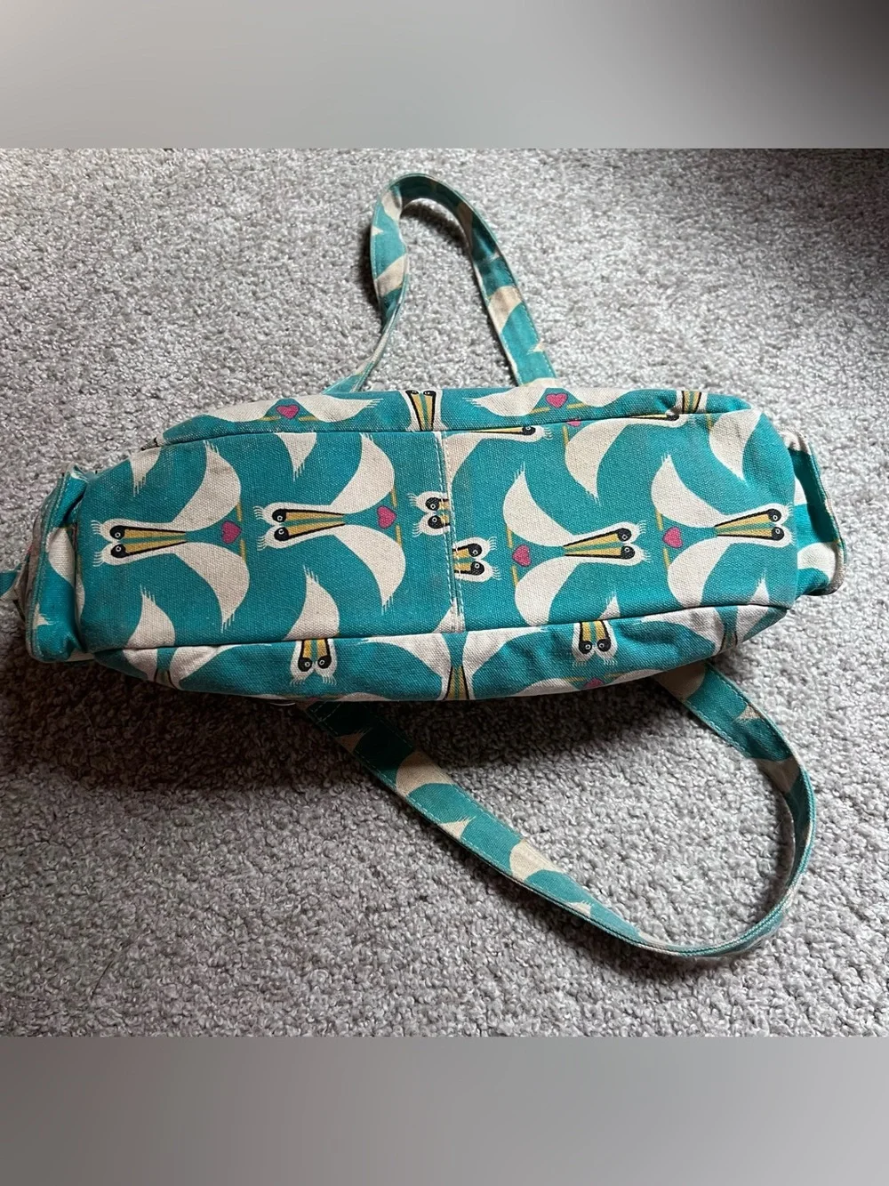Bungalow360 Satchel Purse in Pelican Print